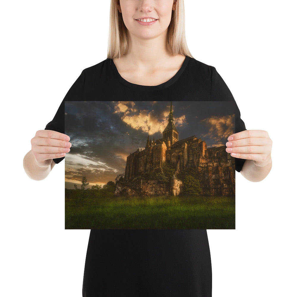 Dusk Castle Poster