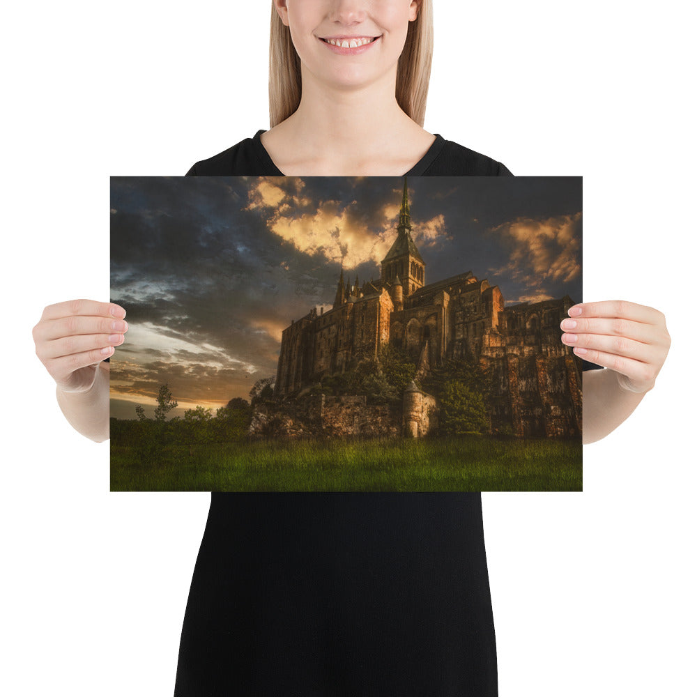Dusk Castle Poster