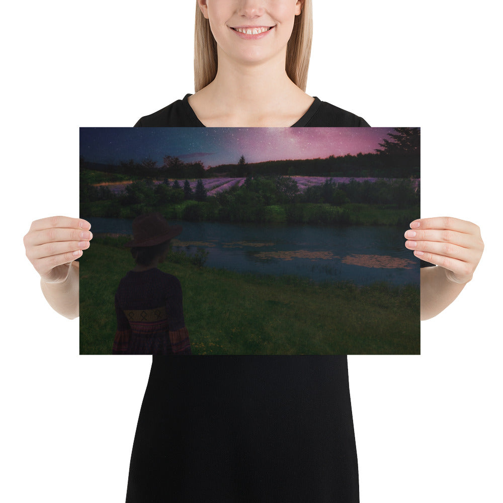 Lavender Fields Poster