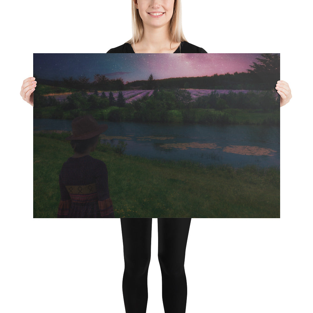 Lavender Fields Poster