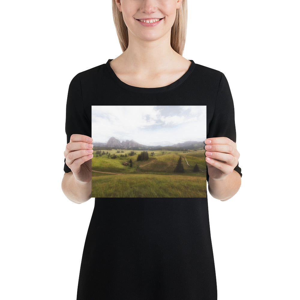 Flowing Fields Poster