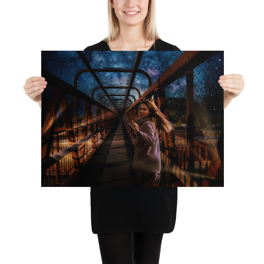 Running in the Night with You Poster